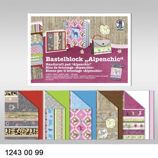 Ursus Bastelblock Alpenchic