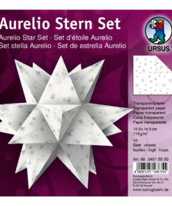 Ursus Aurelio-Stern Transparentpapier, Silver Stars