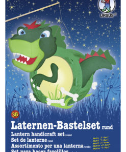 Ursus Laternen-Bastelset, rund, T-Rex