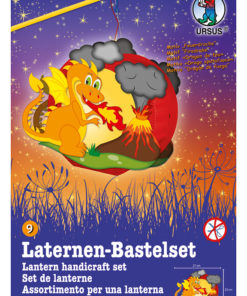 Ursus Laternen-Bastelset, Easy Line, Feuerdrache