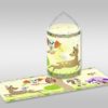 Transparenter Laternen-Zuschnitt mit Waldtiermotiven