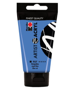 marabu artist acryl malfarbe königsblau 75ml