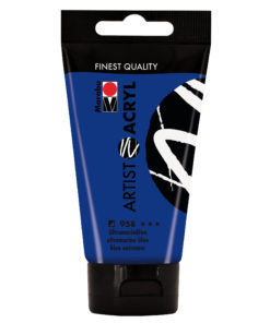 marabu artist acryl malfarbe ultramarinblau 75ml