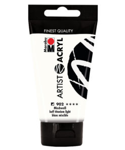 marabu artist acryl 75ml mischweiss