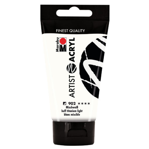 marabu artist acryl 75ml mischweiss