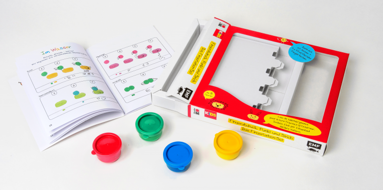 Das komplett-Set mit Farben