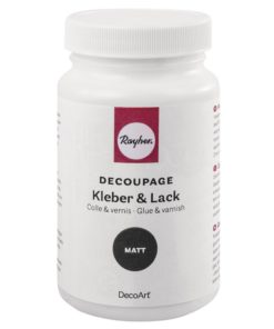 Decoupage Kleber & Lack matt