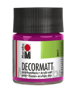 samtmatte Acrylfarbe, 50ml, magenta, zum Malen