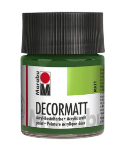 samtmatte Acrylfarbe, 50ml in olivgrün, zum Malen