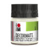 samtmatte Acrylfarbe, 50ml in weiß, zum Malen