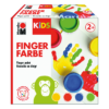 Marabu KIDS Fingerfarben SET 4-Becher