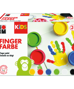 Marabu KIDS Fingerfarben SET 6-Becher