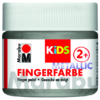 Marabu Fingerfarbe KIDS 752 Metallic-Silber