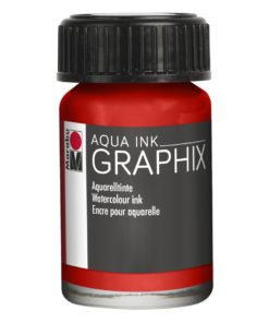 Marabu Aqua Ink Graphix 006 Zinnoberrot