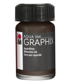 Marabu Aqua Ink Graphix 045 Dunkelbraun