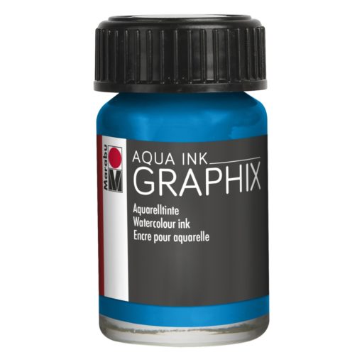 Marabu Aqua Ink Graphix 056 Cyan