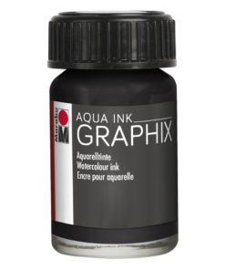 Marabu Aqua Ink Graphix 073 Schwarz