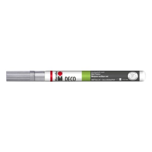 Marabu Deco Painter 082 Silber Kalligrafie 1-2,5 mm
