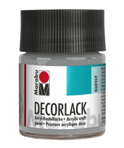 Marabu Decorlack Acryl 782 Metallic-Silber 50 ml