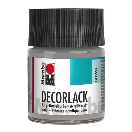 Marabu Decorlack Acryl 782 Metallic-Silber 50 ml