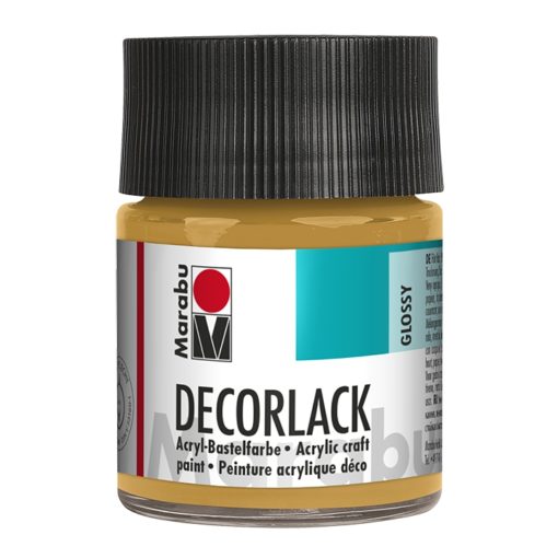 Marabu Decorlack Acryl 784 Metallic-Gold50 ml
