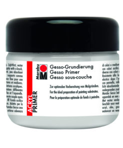 Gesso zum Grundieren weiß