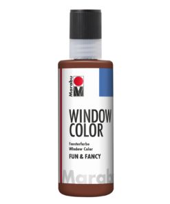 Marabu Window Color fun & fancy 046 mittelbraun 80 ml