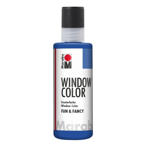 Marabu Window Color fun & fancy 055 ultramarinblau 80 ml
