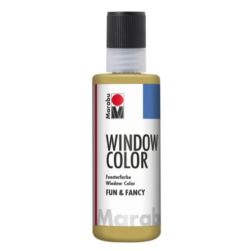 Marabu Window Color fun & fancy 084 Konturen gold 80 ml