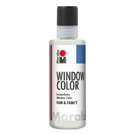 Marabu Window Color fun & fancy 582 glitter-silber 80 ml