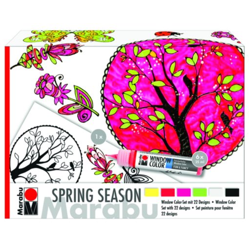 Marabu Window Color fun & fancy "Spring Season" 10er Set