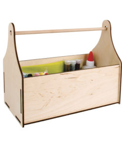 Basic Bastelset Holzhenkelbox