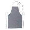 Baumwoll-Kinderschürze in schiefergrau
