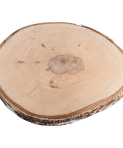 Birkenscheibe, ø 29–32 cm, Stärke 2,5 cm