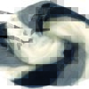 Filzwolle 50g 3-Strang Kammzug schwarz