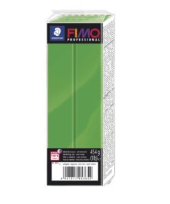 Fimo Professional Großblock, 174x60x33mm, 454g, giftgrün