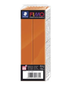 Fimo Professional Großblock, 174x60x33mm, 454g, orange