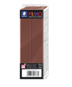 Fimo Professional Großblock, 174x60x33mm, 454g, schokolade