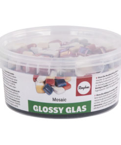 Glossy Glas Mosaikmischung bunt