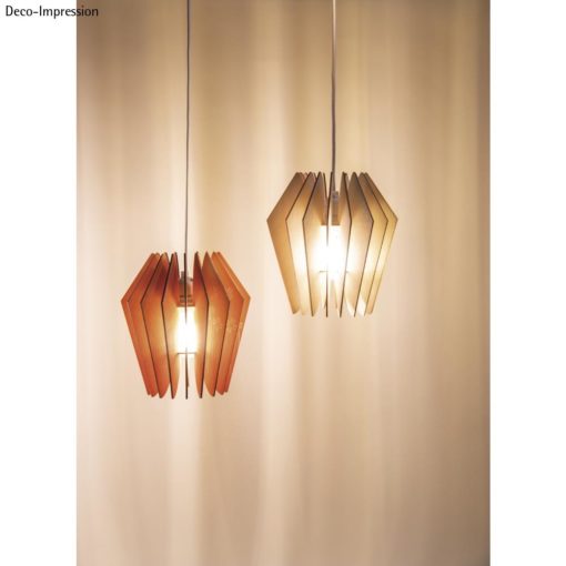 Holz Lamellenlampe Kopenhagen