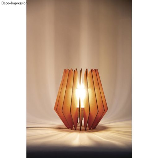 Holz Lamellenlampe Kopenhagen