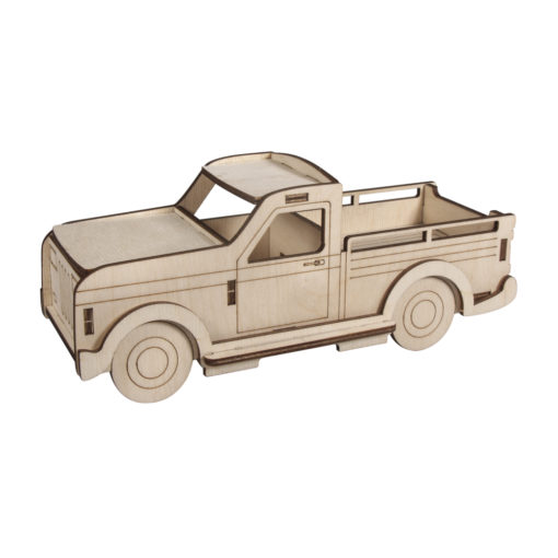 Holzbausatz 3D Lastwagen