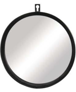 Metall Spiegel in schwarz