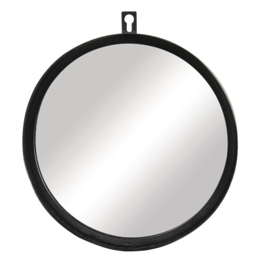 Metall Spiegel in schwarz
