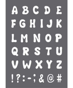 Schablone "ABC" A4