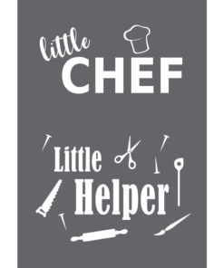 Schablone "Little Chef" A5