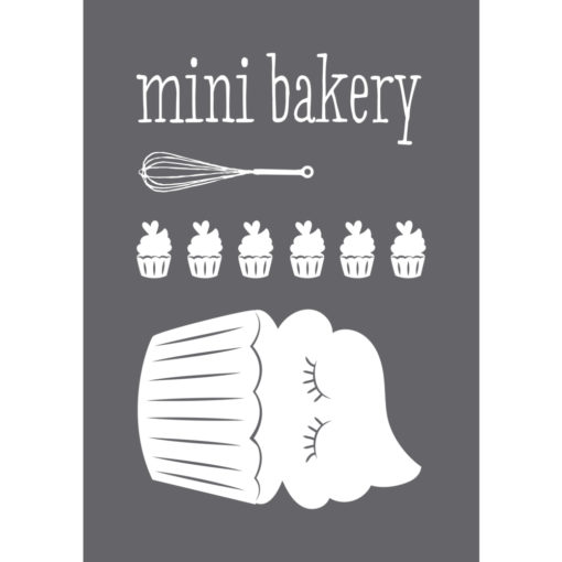 Schablone "Mini Bakery" A5