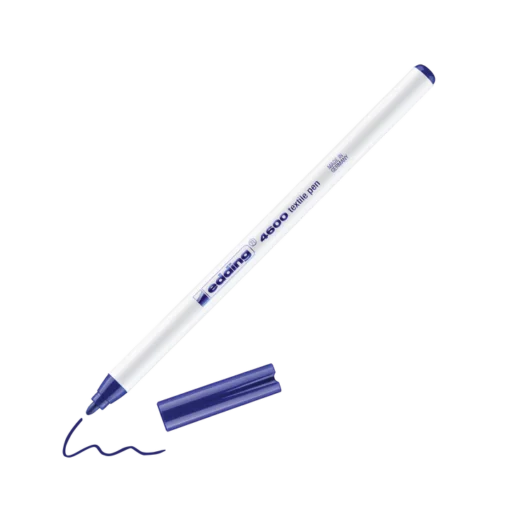 eddin textilstift blau