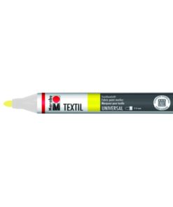 Marabu Textilmalstift in zitron, 2-4mm