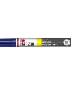 Marabu Textilmalstift in dunkelblau, 2-4mm